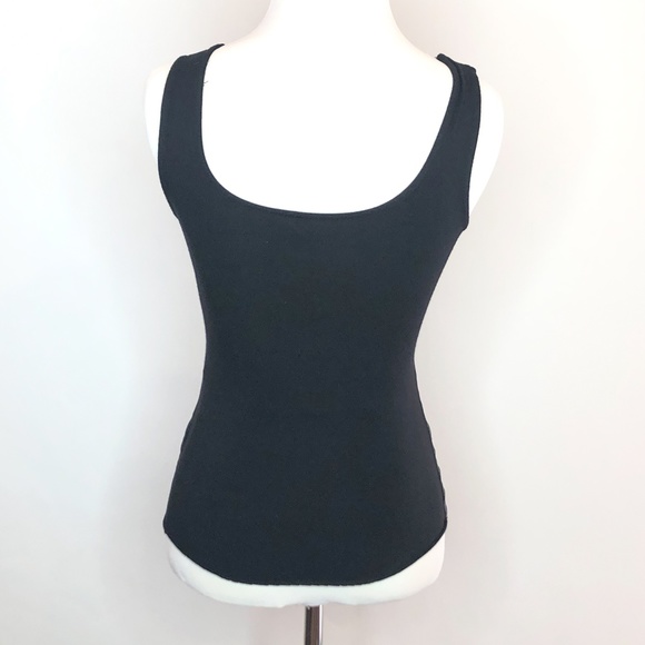 Bailey44 black tank with faux leather size small - Picture 4 of 13